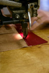 Nähmaschine Leder