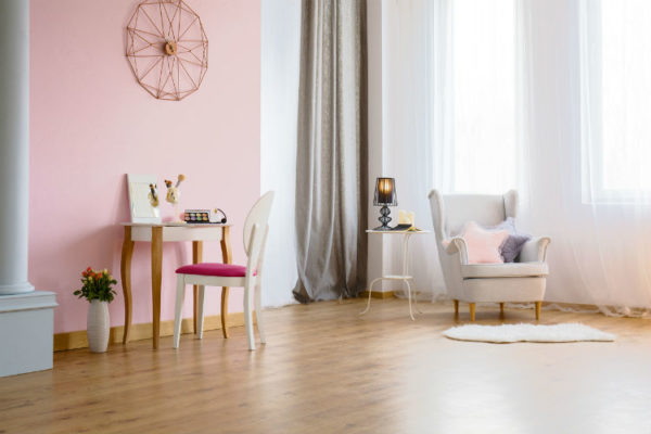 Wandfarben Trends 2018 Zimmer mit Wandfarbe Hortensie