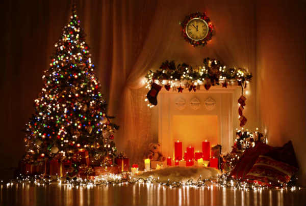 geschmückter Weihnachtsbaum