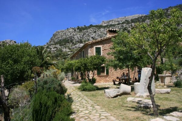 Beispiel einer Finca im grünen auf Mallorca