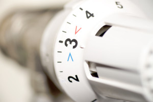 Thermostat Zahlenskala